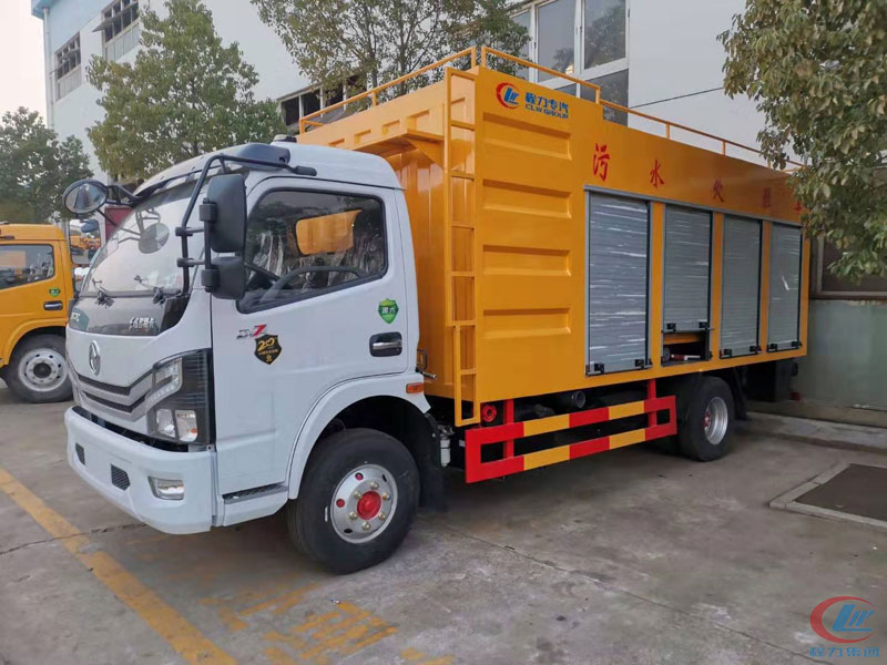 國(guó)六東風(fēng)多利卡D7污水處理車