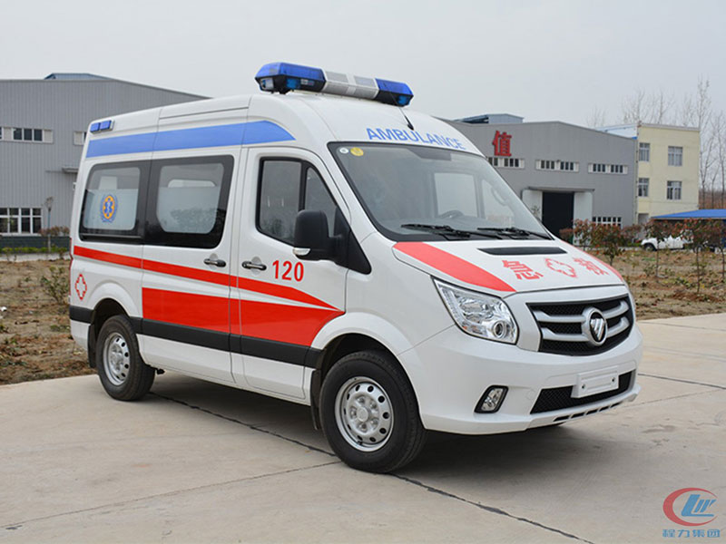 國六福田圖雅諾救護車(短軸)