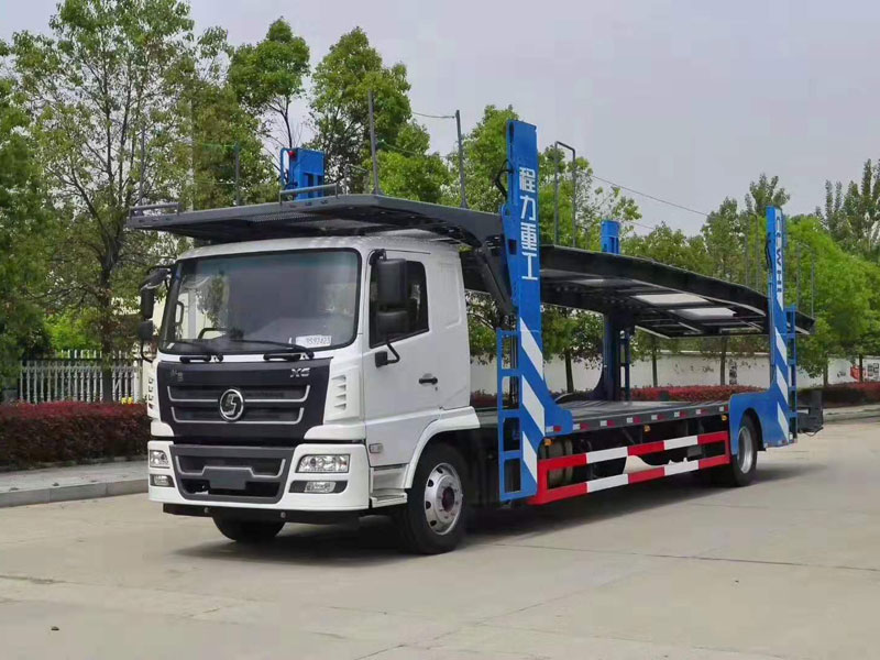 程力集團重工陜汽軒德五位轎運車