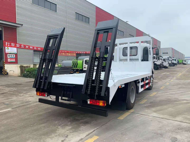 國六陜汽軒德X9平板運(yùn)輸車