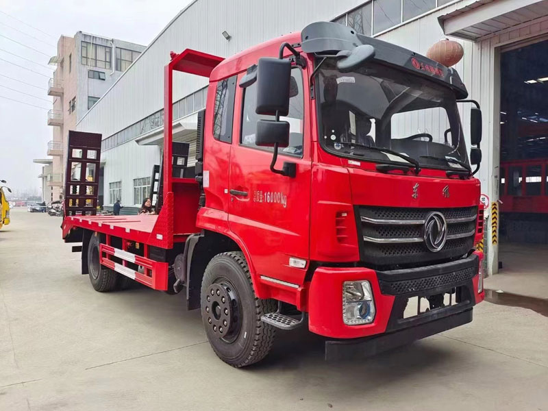 國六東風D17-Z單橋平板運輸車