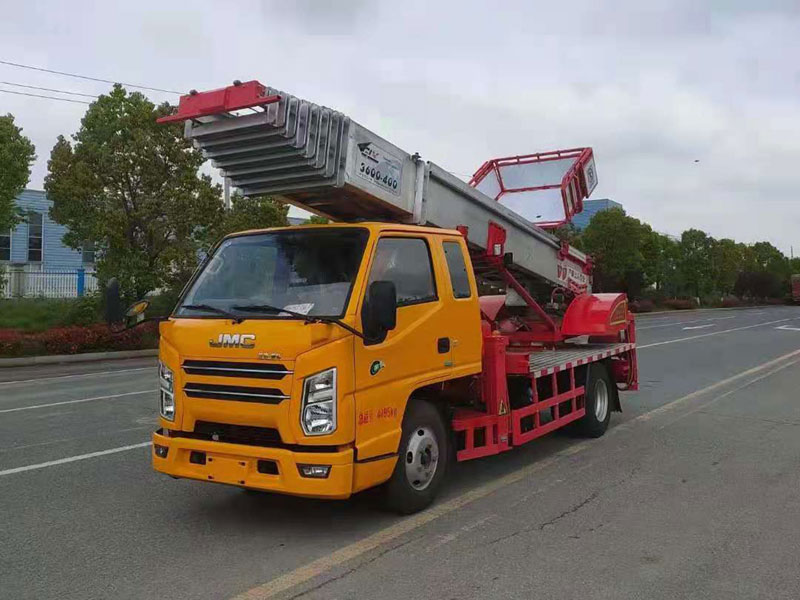 國六江鈴順達(dá)升級版36米高空云梯搬家車