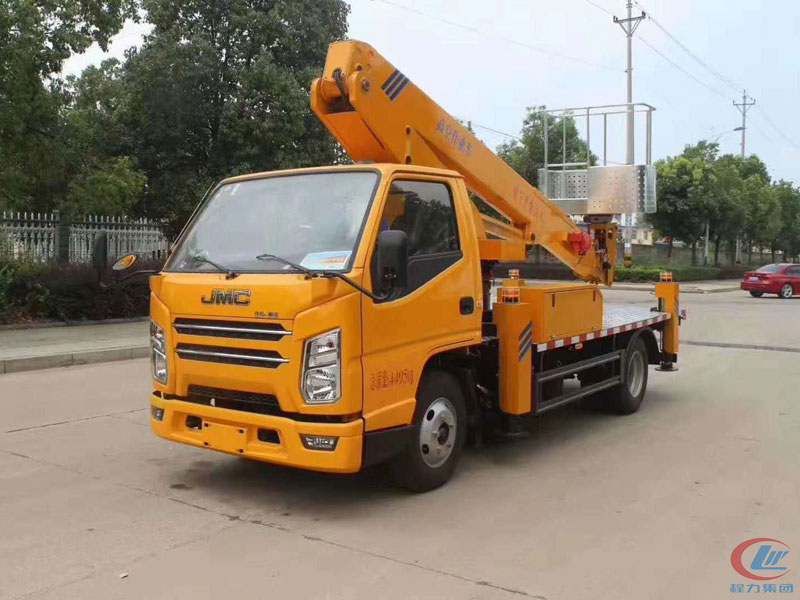 江鈴國六藍牌20米直臂式高空作業車