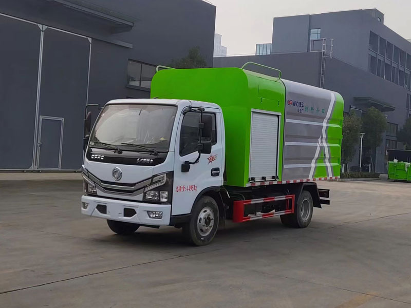 國六東風多利卡D6物料粉碎車