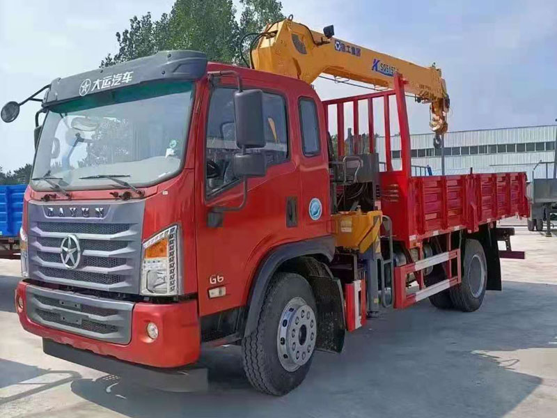 國六大運G6單橋徐工6.3噸隨車吊