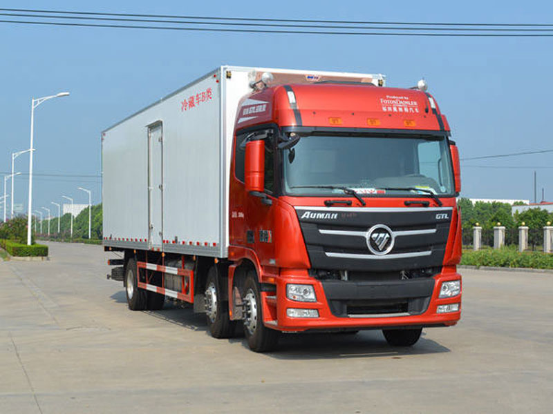 歐曼GTL三軸9米6冷藏車