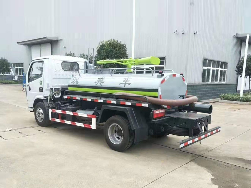 國六排放東風多利卡藍牌2方吸糞車