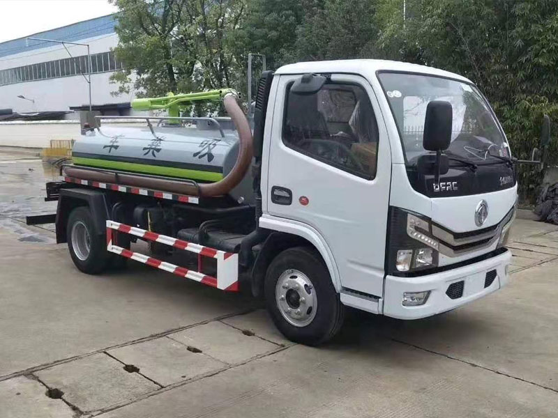 國六排放東風多利卡藍牌2方吸糞車