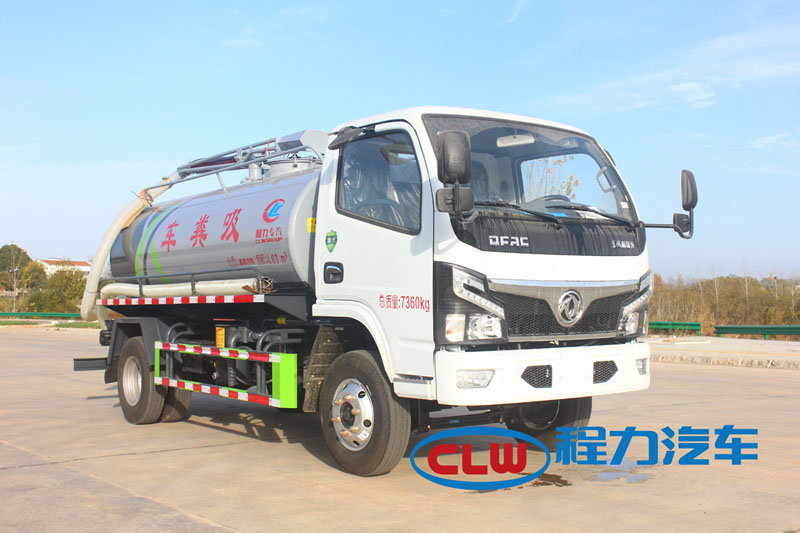 國六東風5方吸糞車