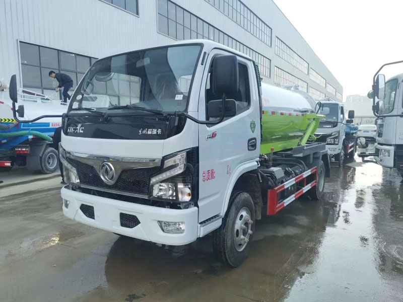 國六東風多利卡5方吸污車