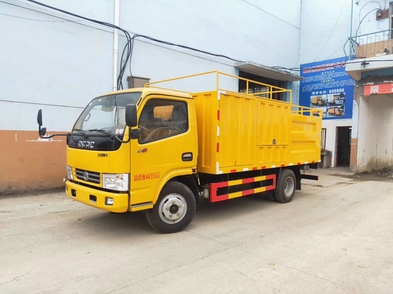 國六污水處理車固液分離疏通處理車