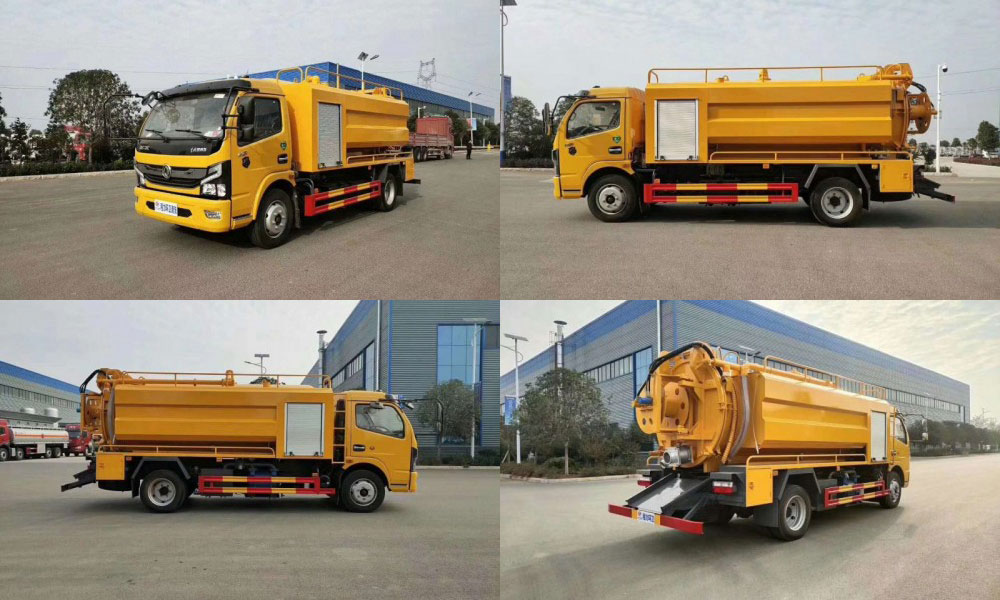 國六東風大多利卡清洗吸污車