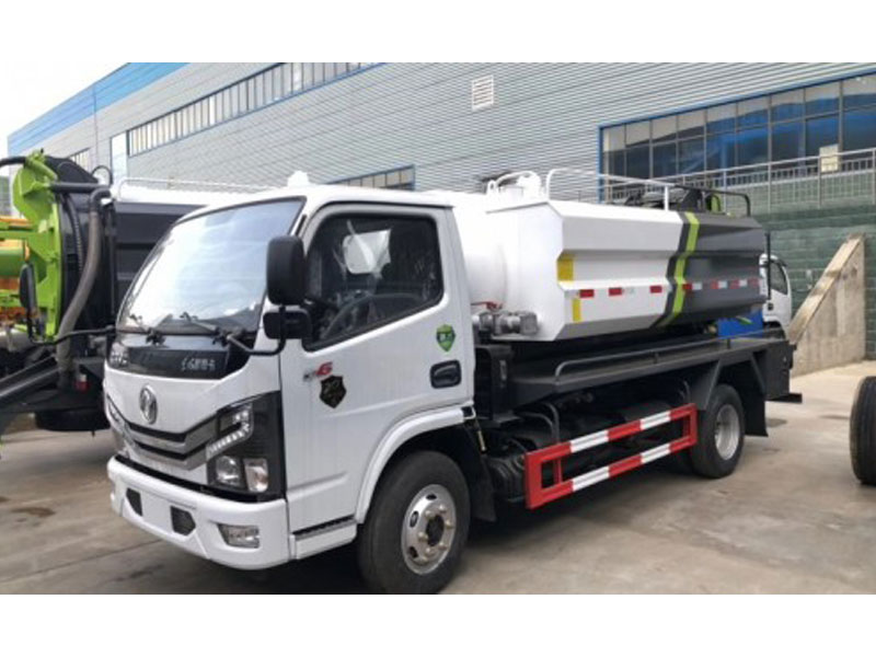 藍牌國六小型清洗吸污車