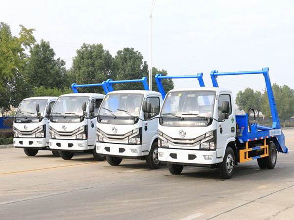 國六東風小多利卡3~4方擺臂垃圾車