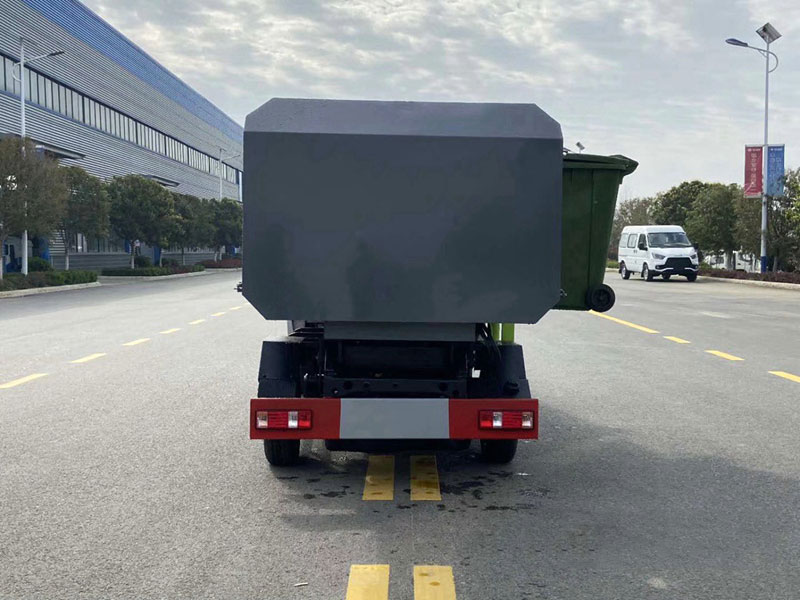 國六3方藍牌長安掛桶垃圾車