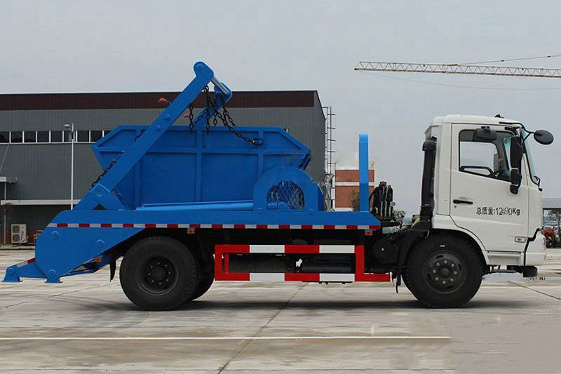 國六12立方東風天錦擺臂垃圾車