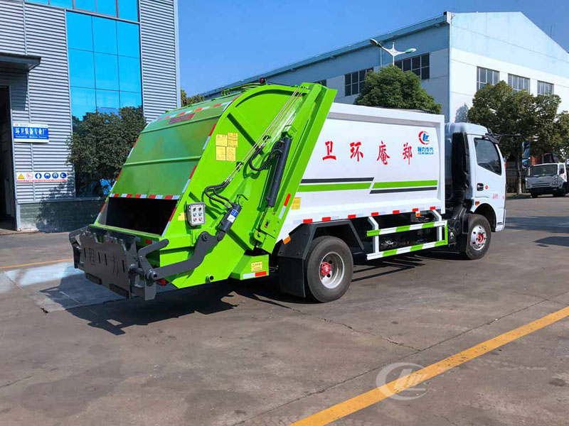 國六8立方東風D7壓縮垃圾車