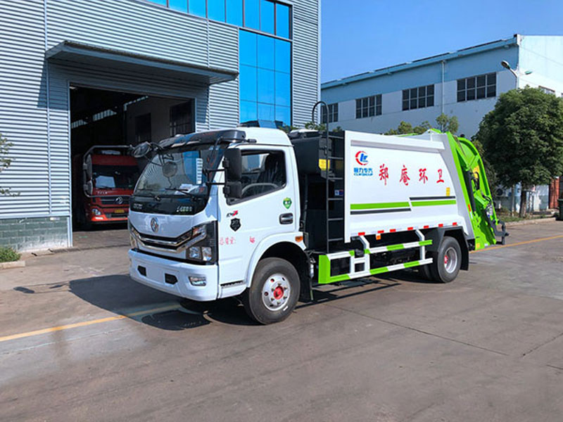 國六8立方東風D7壓縮垃圾車