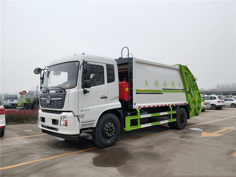 國六14立方東風天錦壓縮垃圾車