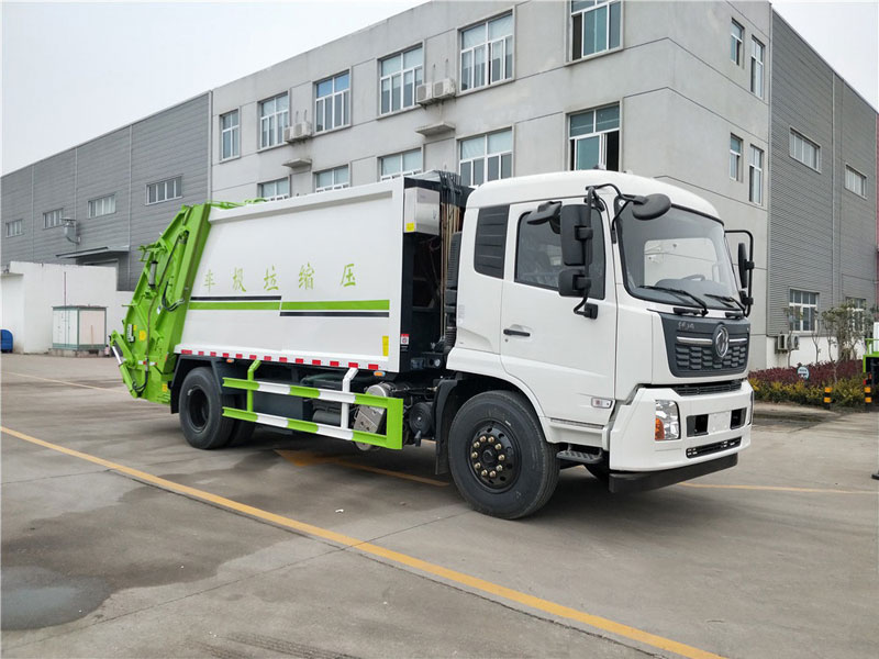 國六14立方東風(fēng)天錦壓縮垃圾車