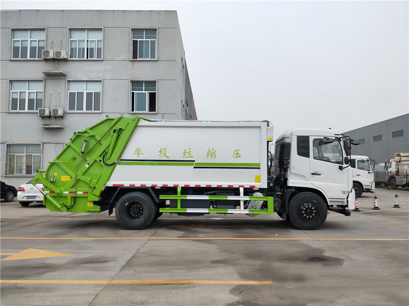 國六14立方東風(fēng)天錦壓縮垃圾車