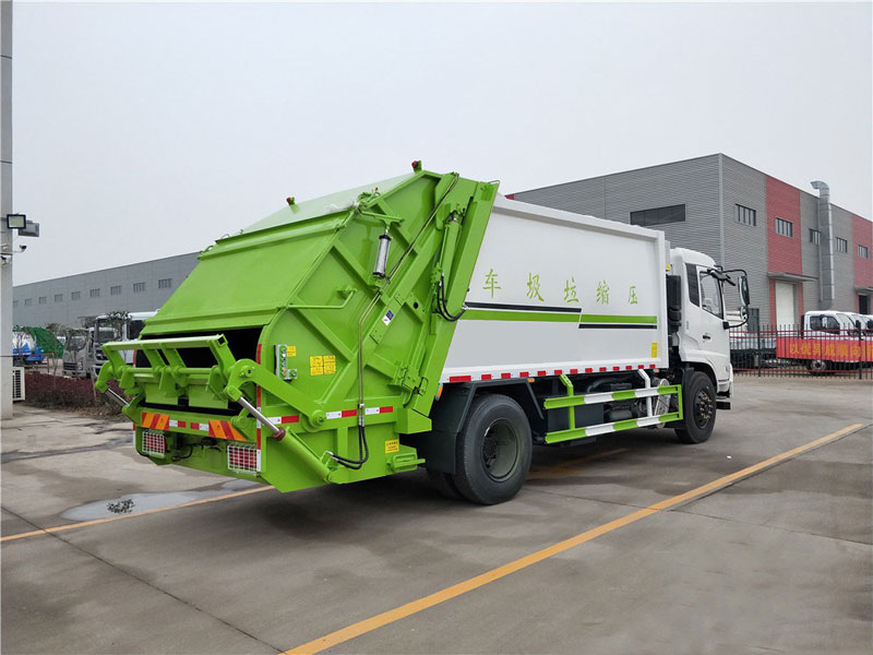 國六14立方東風(fēng)天錦壓縮垃圾車