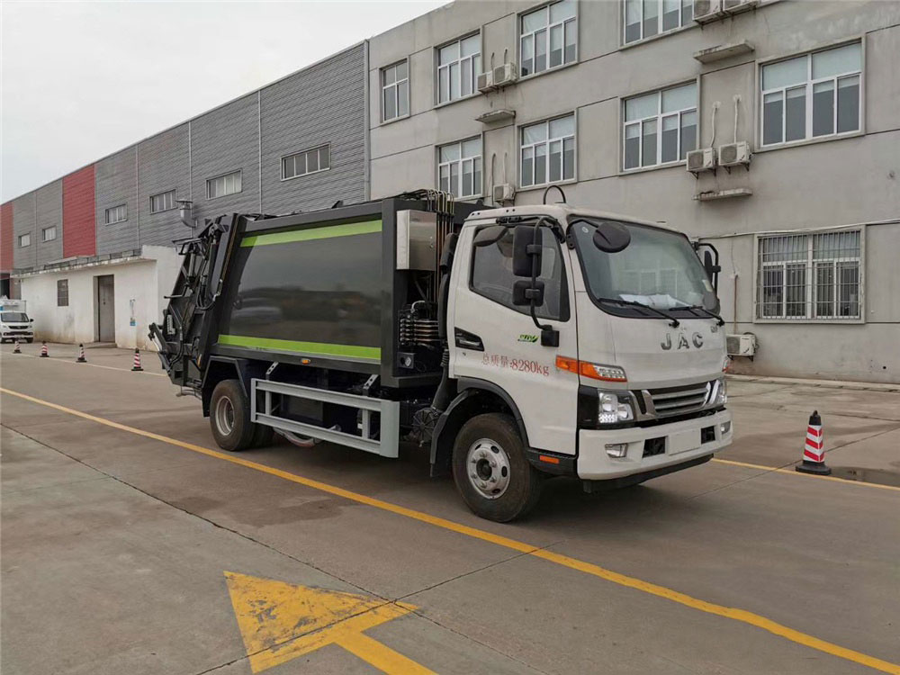 國六8立方江淮V7壓縮垃圾車
