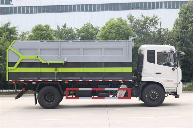 國六東風天錦15方對接垃圾車