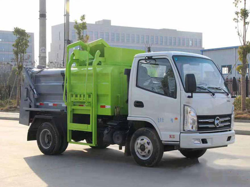 國六3方藍牌凱馬餐廚垃圾車