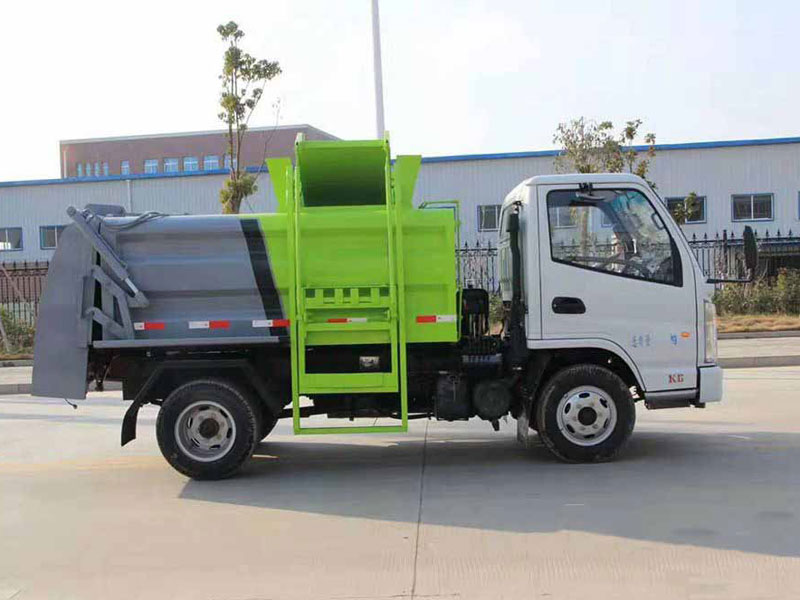 國六3方藍牌凱馬餐廚垃圾車