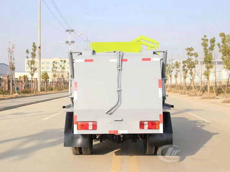 國六3方藍牌凱馬餐廚垃圾車