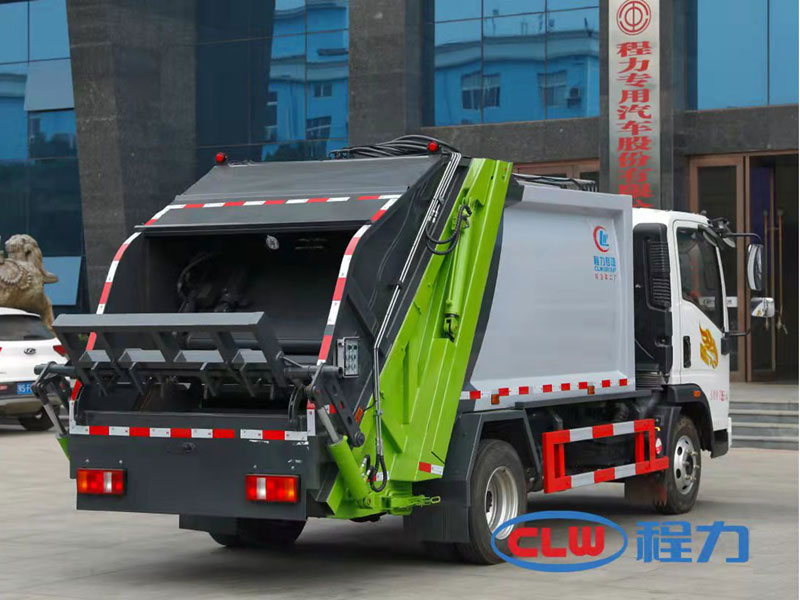 程力集團國六重汽豪曼壓縮垃圾車
