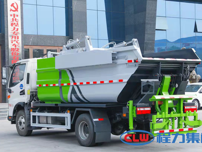 國六江淮駿鈴V6后裝無泄漏垃圾車