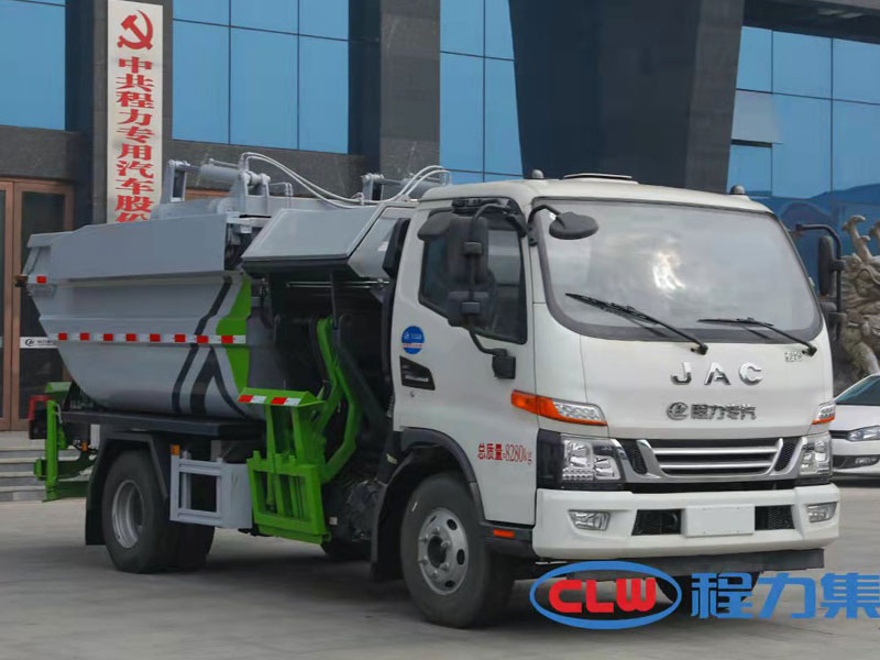 國六江淮駿鈴V6后裝無泄漏垃圾車