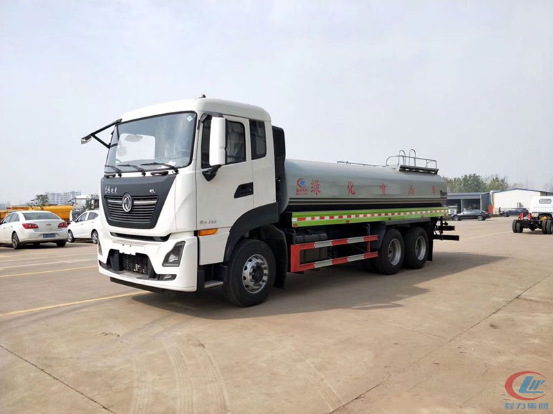 國六東風天龍后雙橋18-20立方灑水車