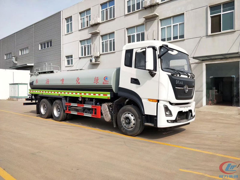 國六東風天龍后雙橋18-20立方灑水車