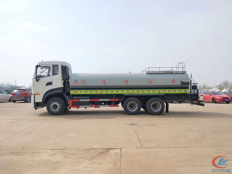 國六東風天龍后雙橋18-20立方灑水車