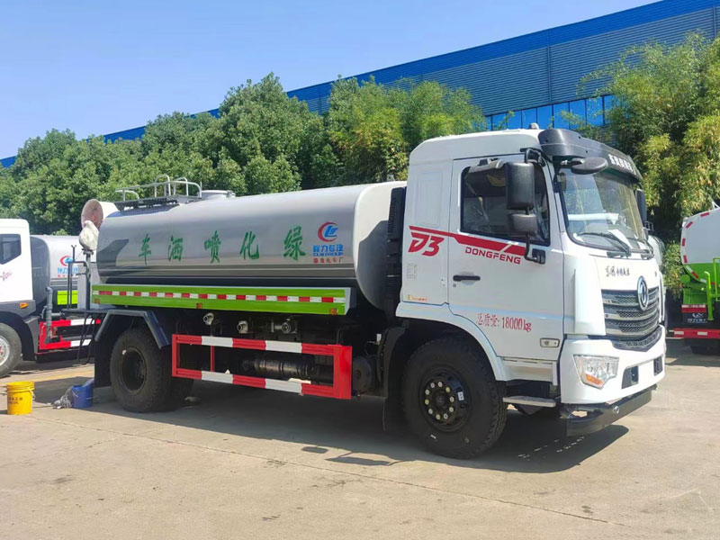 國六東風專底D3灑水車