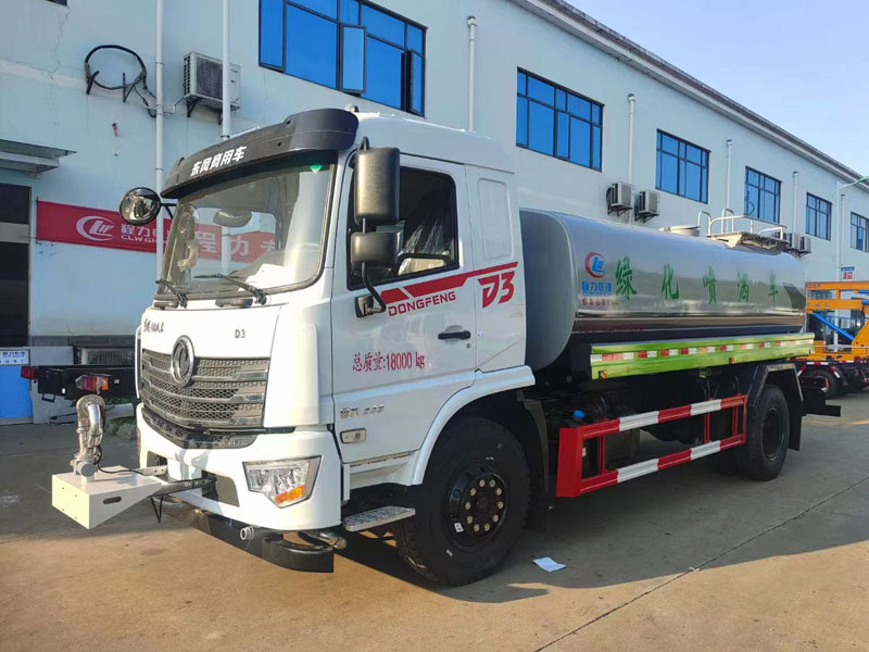 國六東風專底D3灑水車