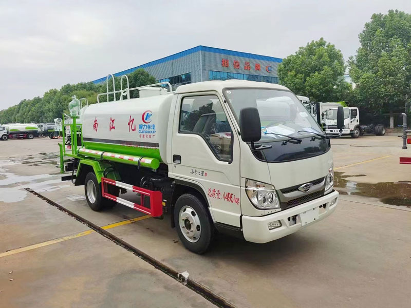 國六福田小卡4.5噸灑水車
