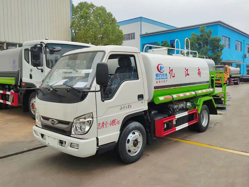 國六福田小卡4.5噸灑水車