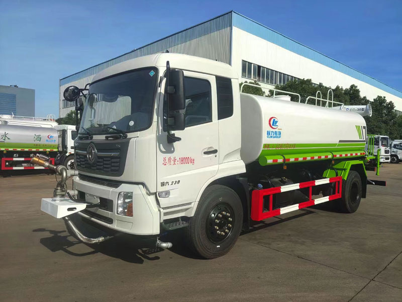 國六東風天錦14方灑水車